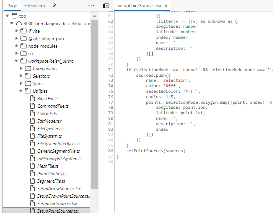 Debug File Hierarchy